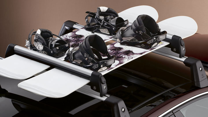 Mercedes Benz 10 ESedan Snowboardhalter